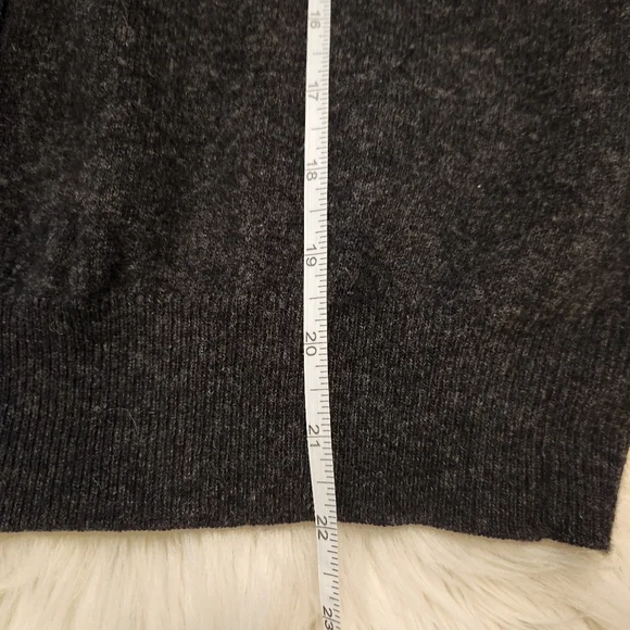 Vintage charcoal gray cardigan - Picture 5 of 7